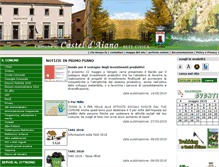 Tablet Screenshot of comune.casteldaiano.bo.it